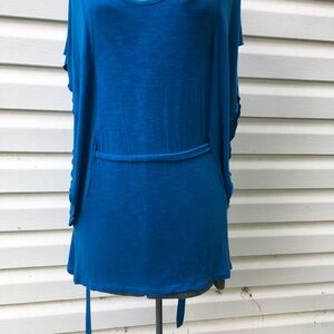 Elegant Blue Women's Top